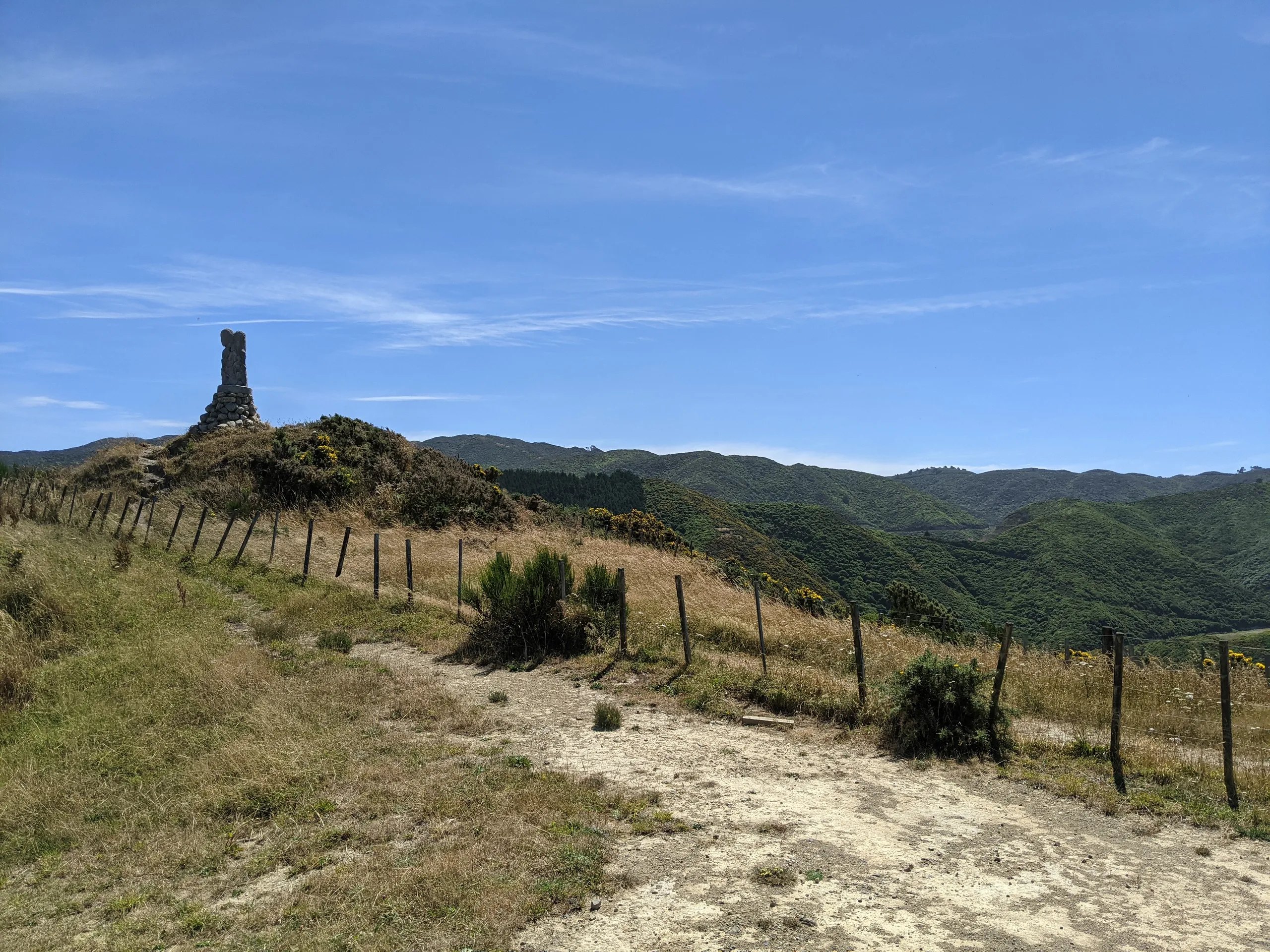 Near Hawkins Hill summit