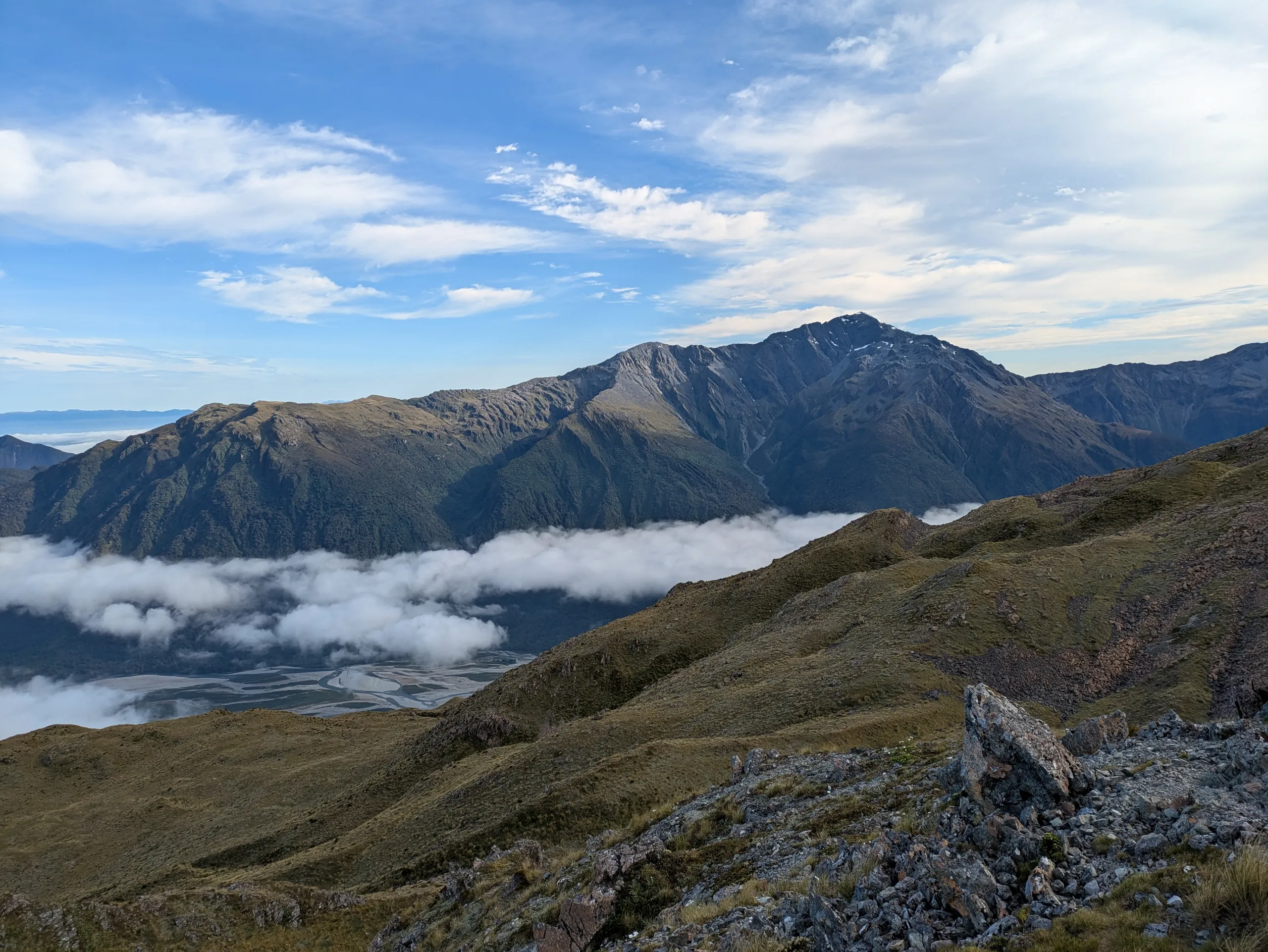 View of Mt Alexander from Kellys Hill summit