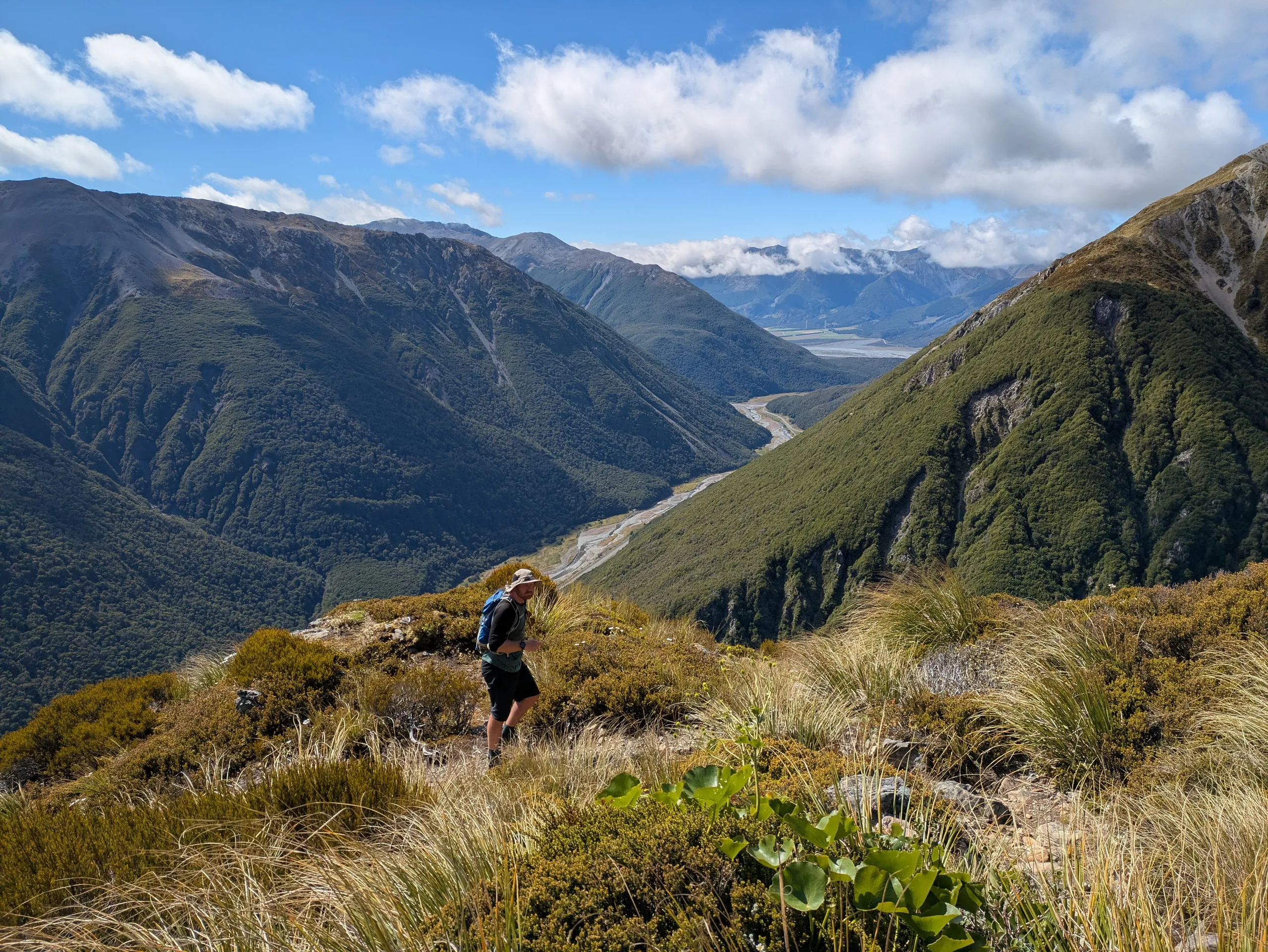 Climbing Avalanche Peak